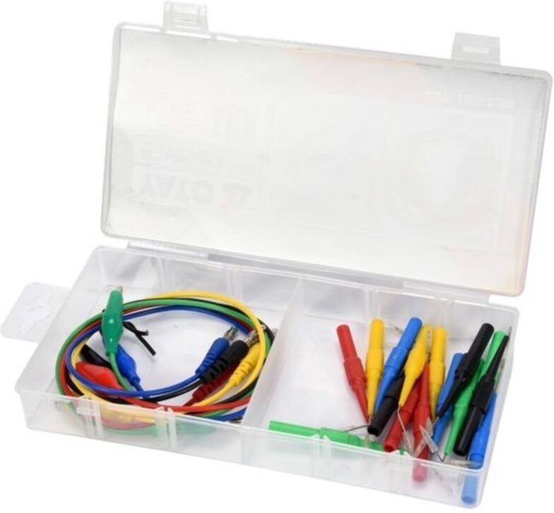 Messleitungen und Spitzen, 20 Stck. Yato YT-73079