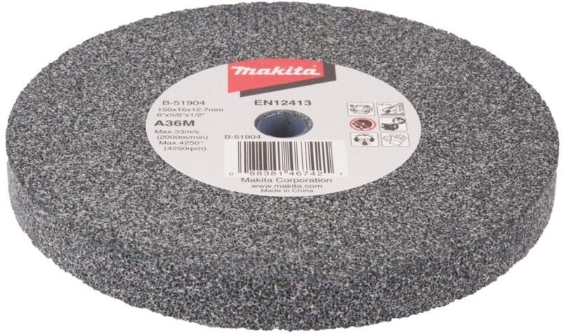 Schleifstein A36M, 150 x 16 x 12,7 mm - Makita