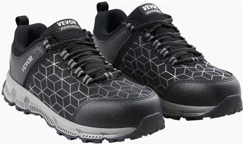 Sicherheitsschuhe für Herren, US-Größe 11,5, Arbeitsschuhe mit gepolsterter Zehenpartie, sportliche Turnschuhe, unzerstö...