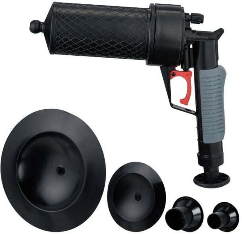 Rohrreiniger fur druckluft mit 4 zubehorteilen