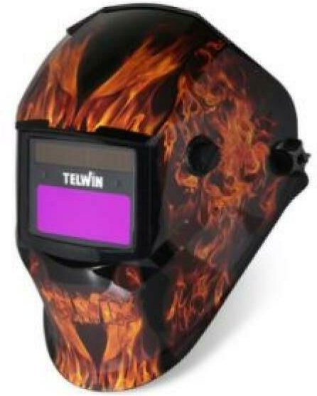 Telwin - helm schweissmaske stream flame mma-mig und tig 804235