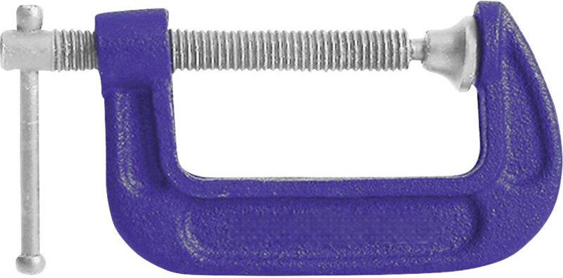 50 mm C-klemme WorkPro WP232017 Spann-Weite (max.):50 mm Produktabmessung, Länge: 110 mm Ausladungs-