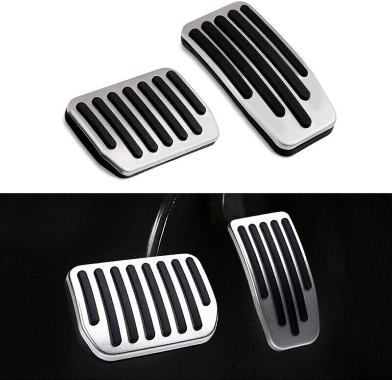 Hochleistungs-Antirutschpedale für Tesla Highland Model 3 und Model Y (2017–2024), Antirutschpedal- und Fußstützenabdeck...