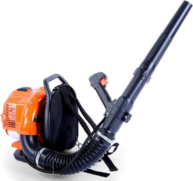 Souffleur de feuilles dorsal thermique FUXTEC FX-LB133T – plus de 300 km/h – confortable pour le dos et portable pour le...