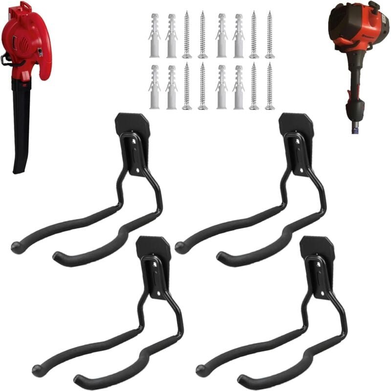 Wandhaken für Unkrautstecher, Halterungen für Elektrowerkzeuge an Garagenwänden, Universalhaken für Garagenwerkzeuge und...