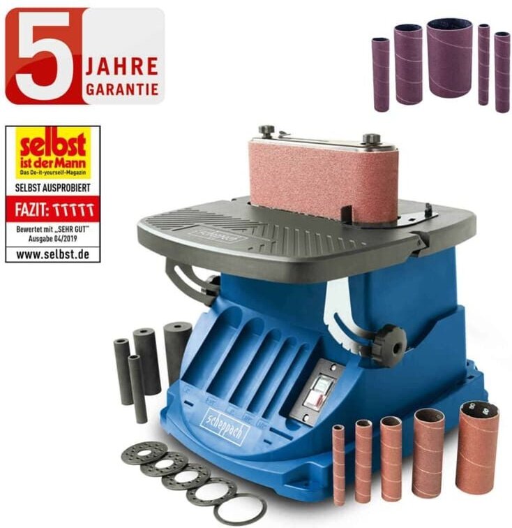 Scheppach - Oszillierender Spindelschleifer OSM600 450W inkl. 28tlg. Zubehörset