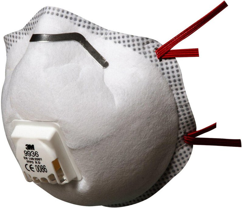 FFP3 9936 wiederverwendbare Gesichtsmaske - - - 3M