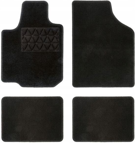 ULTIMATE SPEED RS Racing schwarze Automatten-Set, 4-teilig