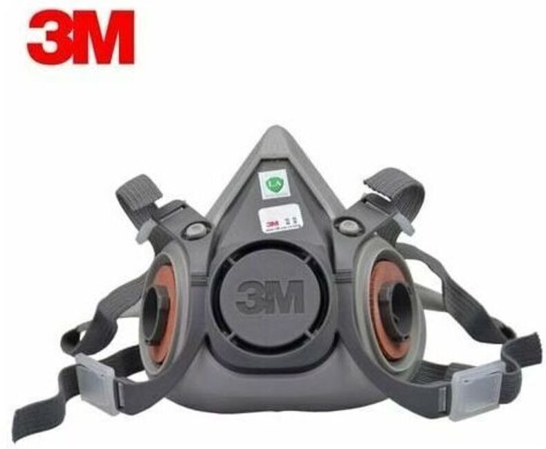 3M 6200 wiederverwendbare klassische Halbmaske, EN-Sicherheitszertifizierung.