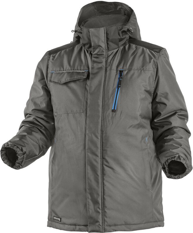 Högert Winterjacke "Ren" mit Reflexelementen Grau S