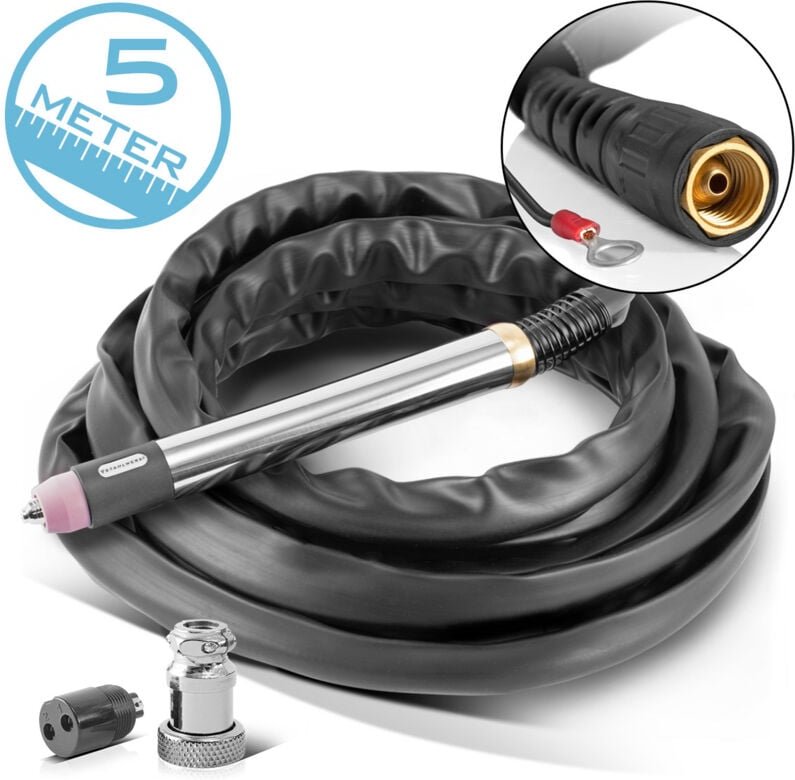 STAHLWERK Plasmabrenner P60 CNC mit Edelstahlgehäuse inklusive 5 m Schlauchpaket