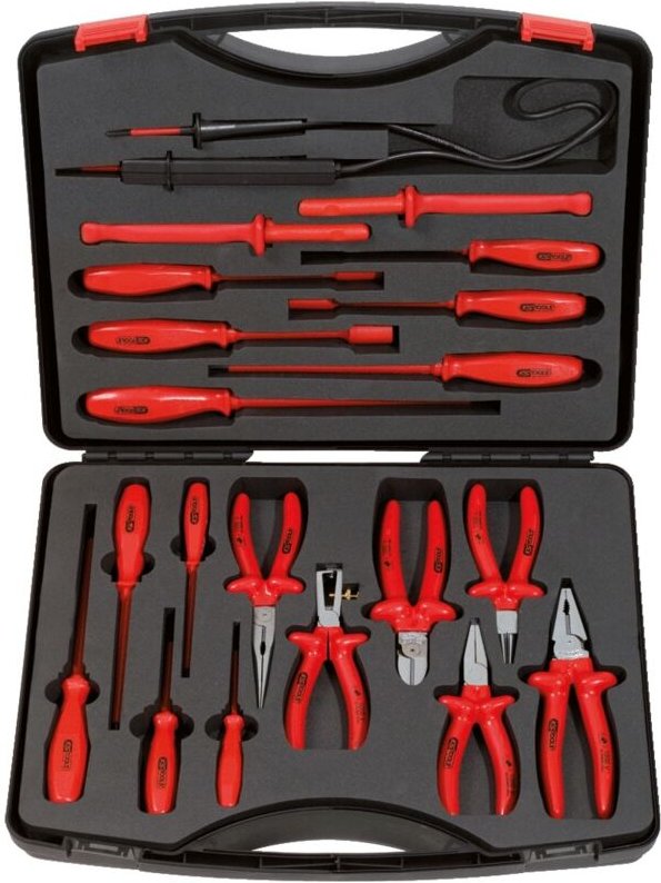 Ks Tools Werkzeugsatz mit isolierten Werkzeugen, 20-tlg