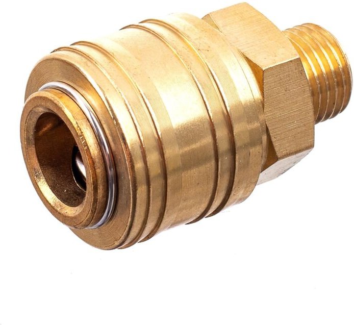 Pneumatischer Schnellkupplungs-Luftanschluss, Innengewinde, 1/4 Zoll, Messing