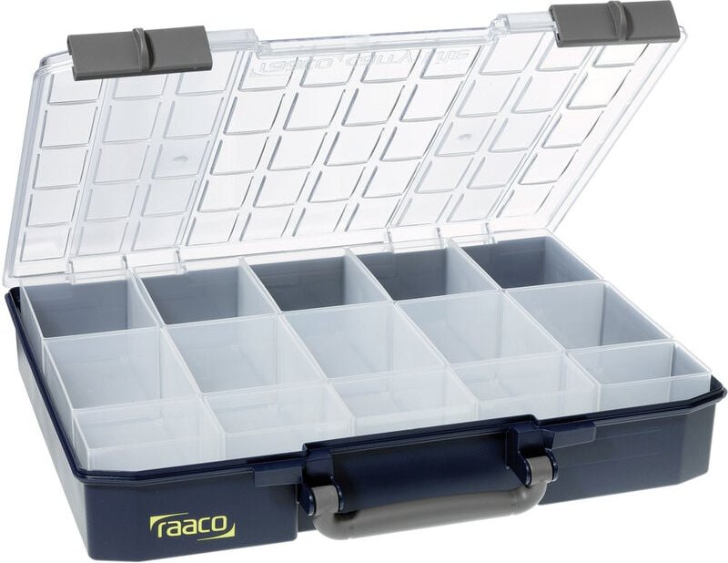 CarryLite 80 5x10-15 Sortimentskoffer (b x h x t) 413 x 79 x 330 mm Anzahl Fächer: 15 Inhalt - Raaco