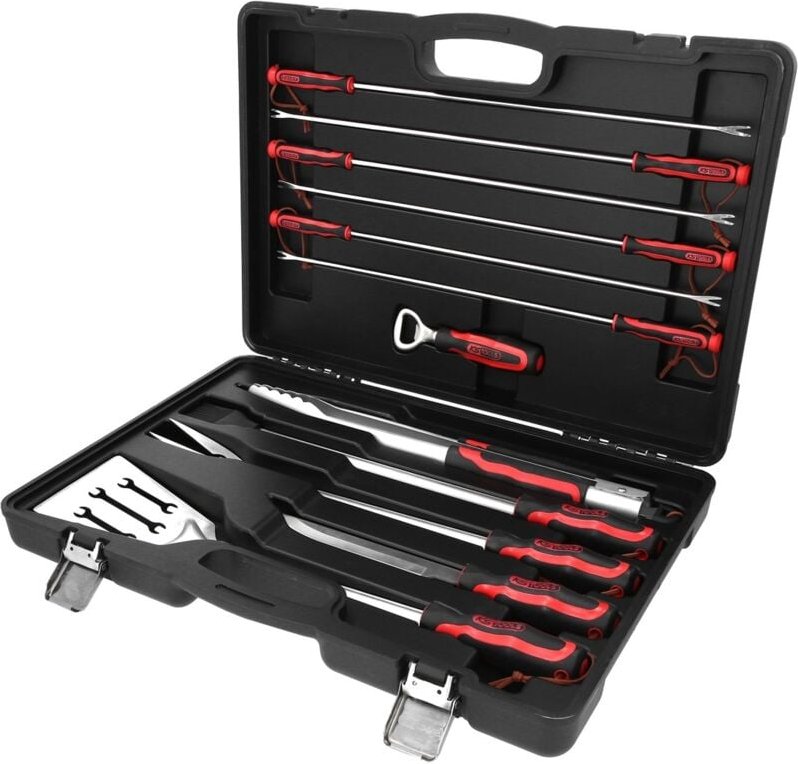 KS-Tools 100088 Barbecue-Grillset, 12-tlg