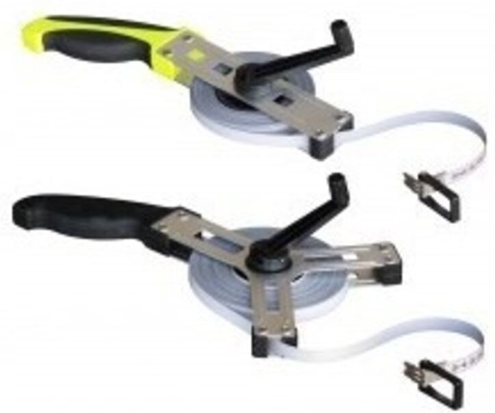 Maßband mit Stahlrahmen 20m V21-2013c