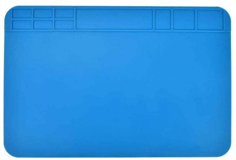 Silikon-Arbeitsmatte, Silikon-Lötmatte, Silikon-Reparaturmatte für Leiterplattenreparaturen, 30 x 20 cm