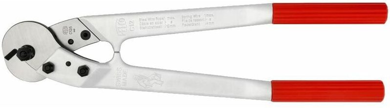 Felco - C12 Kabelschere Kapazität 12 mm Drahtschere Gartenschere Drahtseilschere