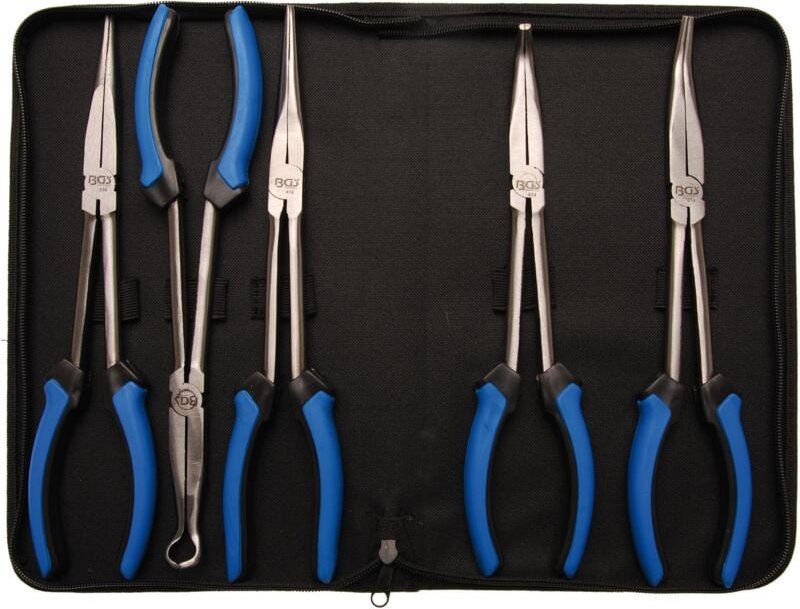 Bgs Technic - Langbeck-Zangen-Satz 290 mm 5-tlg.
