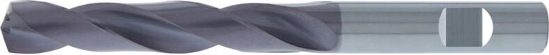 FP - Spiralbohrer vhm TiALN Typ uni Schaft hb Innenkühlung 5xD 11,8mm fortis