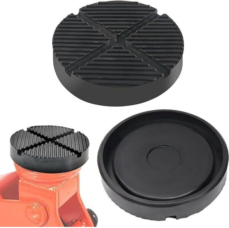 2-teiliges Gummipolster für Wagenheber, Rangierwagenheber, universelles Gummipolster für Pkw/SUVs, robust und praktisch