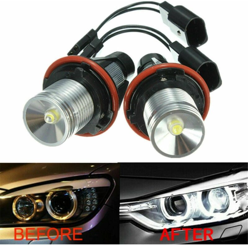 Angel Eye-Glühbirnen – 6 w led – passend für BMW-Tagfahrlichter – passend für E39, E59, E53, E60, E31, E63, E64, E65, E6...