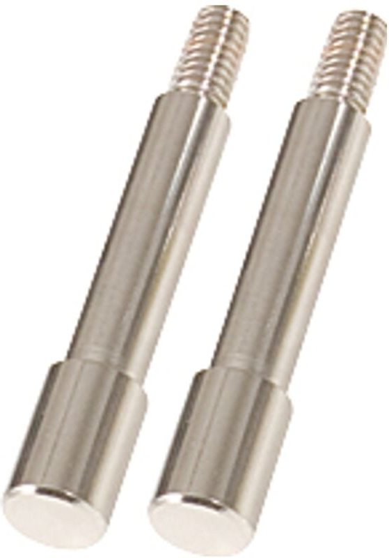 Rundadapter, 10mm, 2er Pack, verchromt