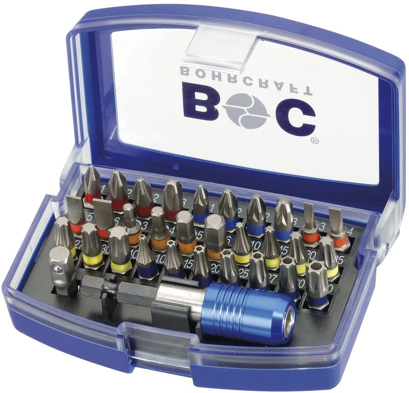 Bit Satz pb 32 cr 32-teilig mit Farbring - Bohrcraft
