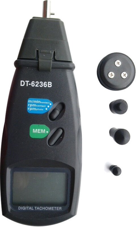 2-in-1 digitaler fotoelektrischer Kontakttachometer für die Herstellung von Automobilnaben