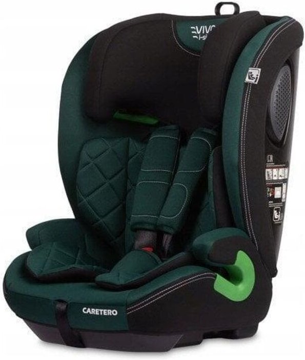 Caretero Vivo I-Size Kindersitz Smaragd