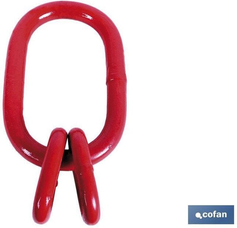 Dreifachring für Kette mit 3 und 4 Zweigen, 6/7–8 mm.