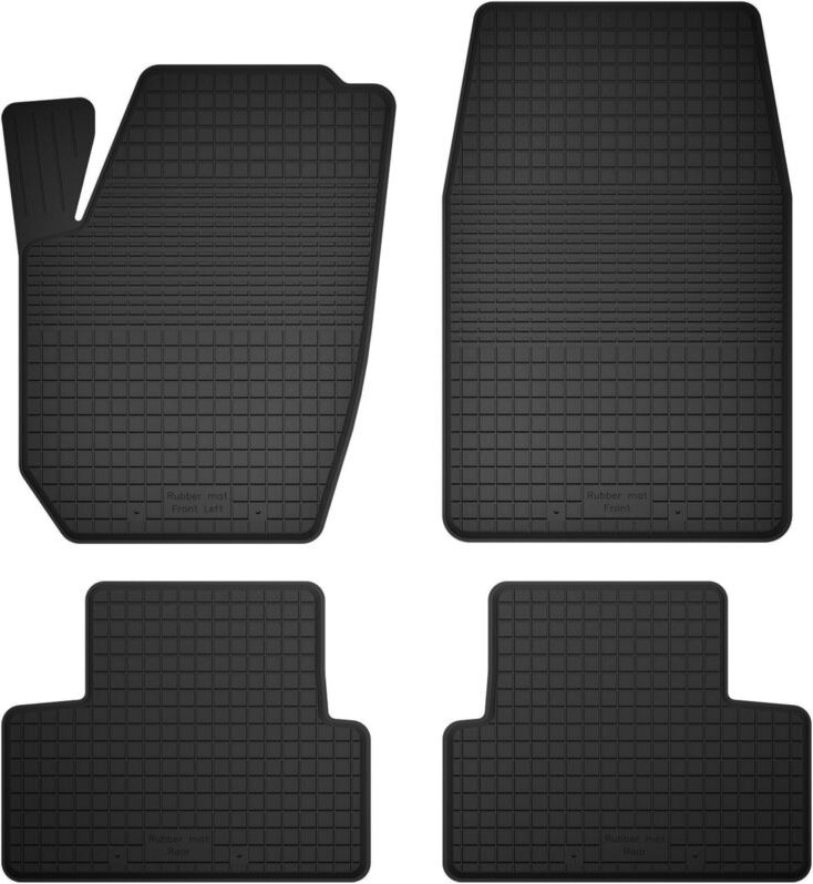 Gummi-Automatten, 4er-Set, Universalmodell: Citroën DS3 Cabriolet (2015-)