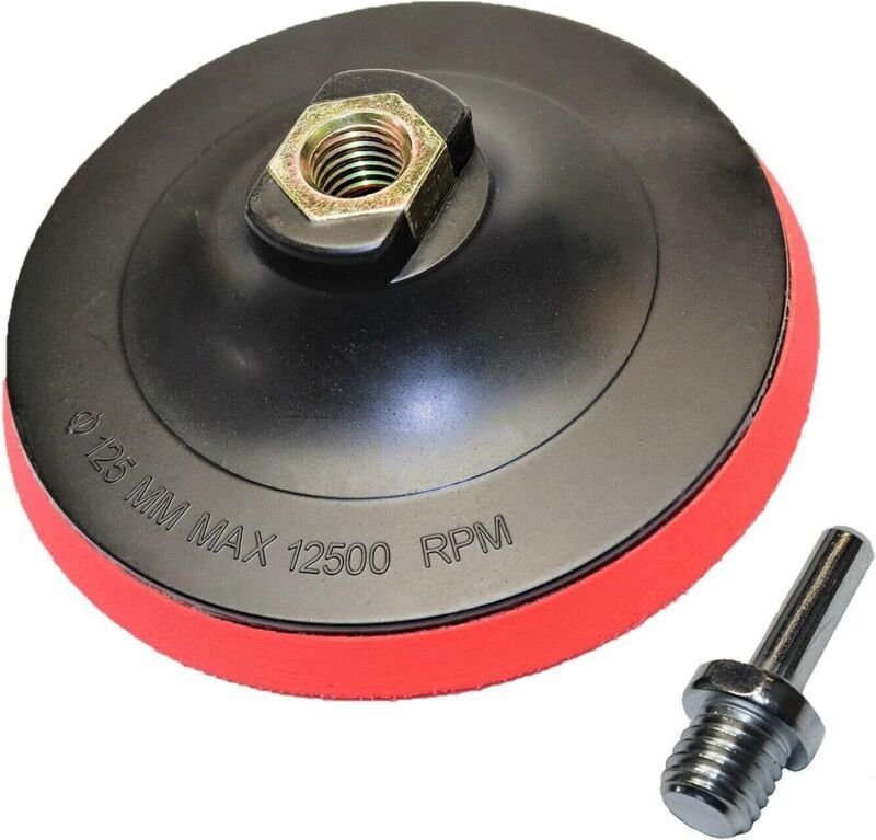 150 mm Klett-Stützteller + Adapter - RWSanding Pad und Pad