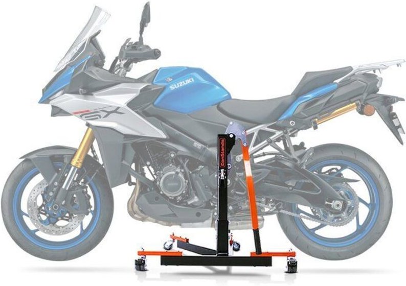 Werkstatt-Stütze Centrale CS Power Evo für Suzuki GSX-S 1000 GX 24-25 orange