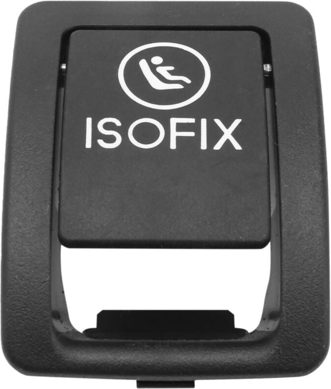 Tlily - 2059200513 Abdeckung für Autositz-ISOFIX-Schalter, für W205 C300 C350 C200 C180 2015–2016, Schwarz