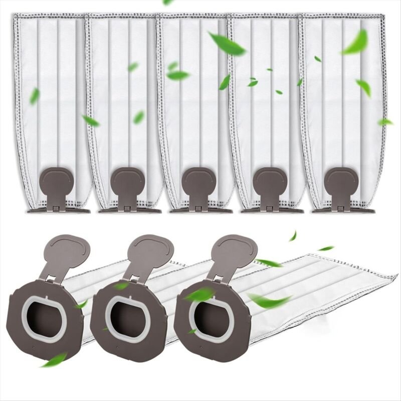 Staubsaugerbeutel für Kobold VK7 FP7, Akku-Staubsauger mit Filter, 8er-Pack