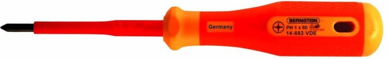 Bernstein Tools For Electronics - 14-683 vde vde Kreuzschlitz-Schraubendreher ph 2 Klingenlänge: 100
