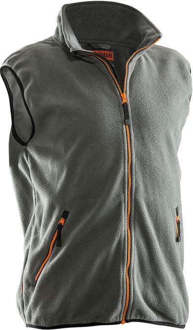 Jobman Fleeceweste 7501 Grau Gr. XXL
