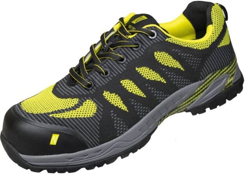 Nitras - Sicherheitshalbschuh pro step 7413 S1P src schwarz/lime (1042) Gr.46