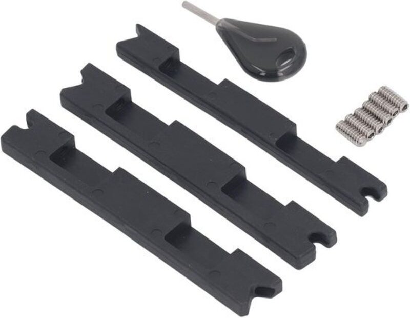 Surfbrett-Finnenkasten-Adapterset – 3-teilig, leichtes und tragbares Profi-Kunststoffset mit Schrauben und Schraubenschl...