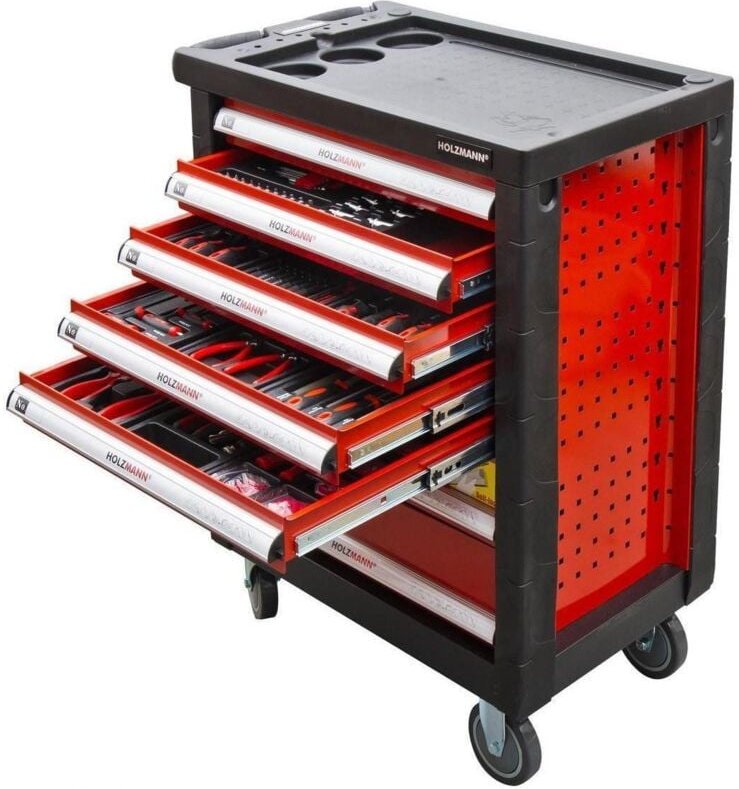 Holzmann - Werkstattwagen WW790W bestückt Werkstattwagen
