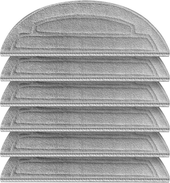 6-teilige Wischtücher für den S8 MaxV Ultra Roboterstaubsauger