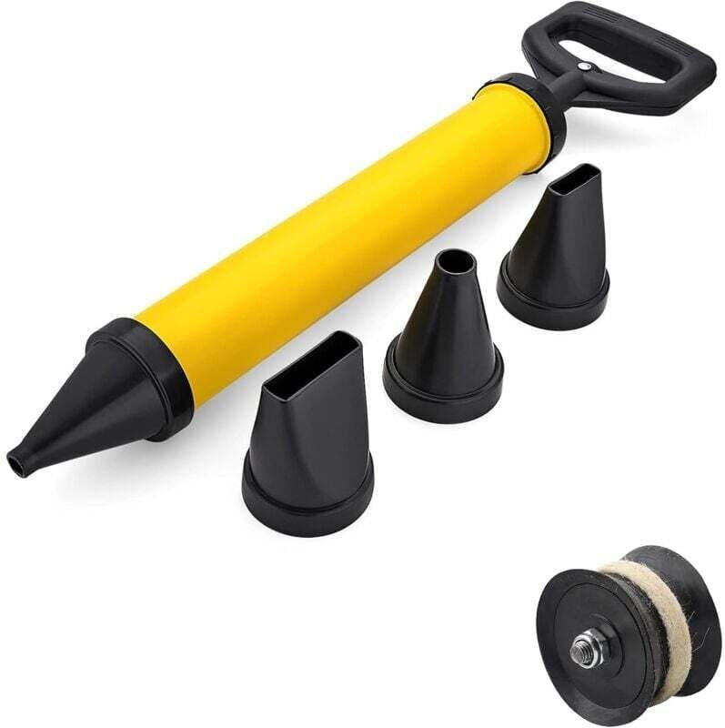 Pistolet À Coulis De Ciment Manuel Avec Pompe 4 Buses Et Accessoires Pour Mortier