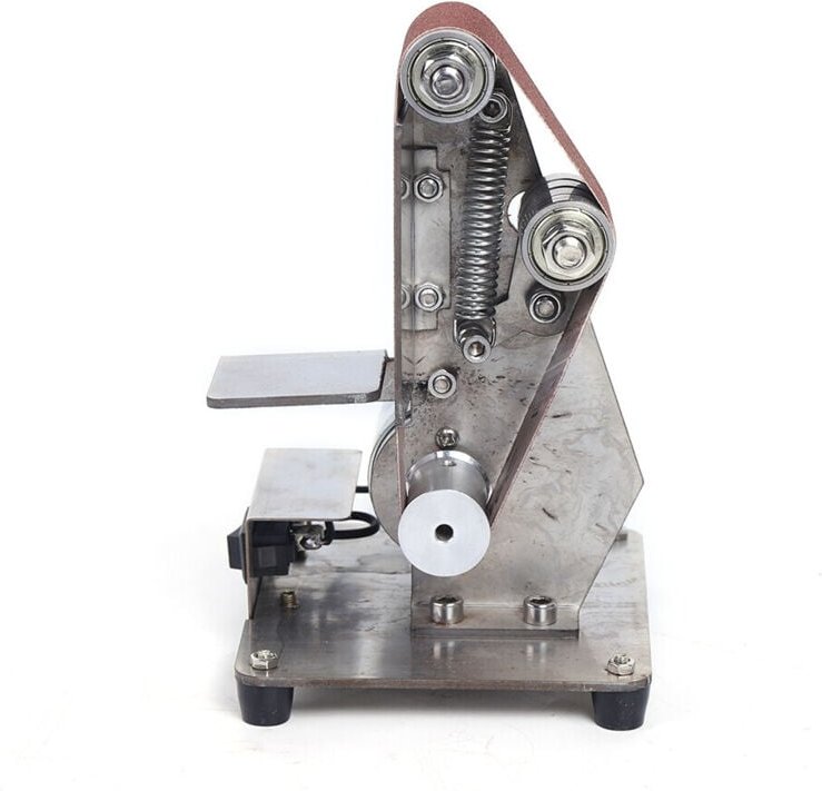 Senderpick - Mini Bandschleifer Winkelschliefer Schleifer diy Elektro-Polierschleifmaschine Bandschleifmaschine 100W 775...