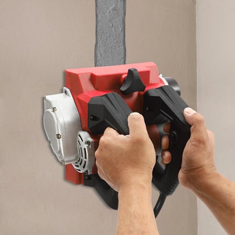 Betonschleifmaschine Walzenfräse Sanierungsfräse Mauerwerksfräse Putzfräse 3000 U/min 1680 W