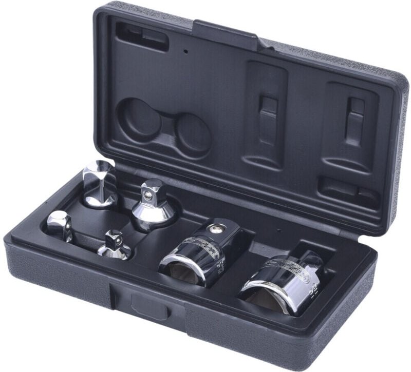 KS Tools CHROMEplus Vergrößerungs- und Reduzieradapter-Satz, 6-teilig