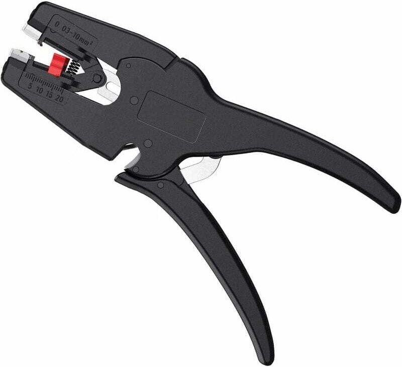2-in-1 Multifunktions-Abisolierzange, Handwerkzeug, selbstjustierender Kabelschneider, Drahtschneider und Crimpzange, pr...