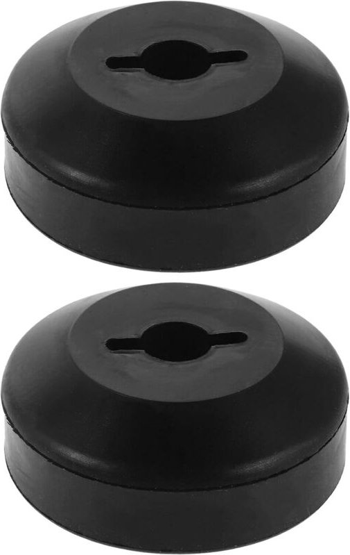 Set mit 2 robusten Gummiseilstoppern für Seilwinden, kleine Größe, abriebfester Kabelschutz für ATV/UTV, hält Metallseil...