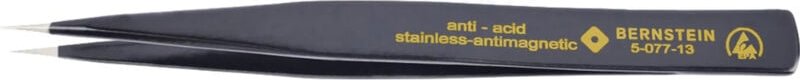 Bernstein Tools For Electronics - 5-077-13 SMD-Pinzette aa sa-esd Spitz 130 mm
