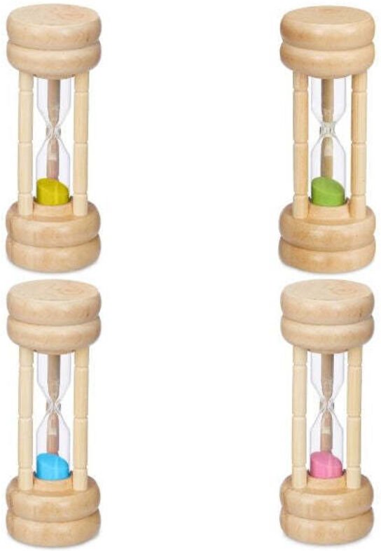 Set mit 4 stundenglasern